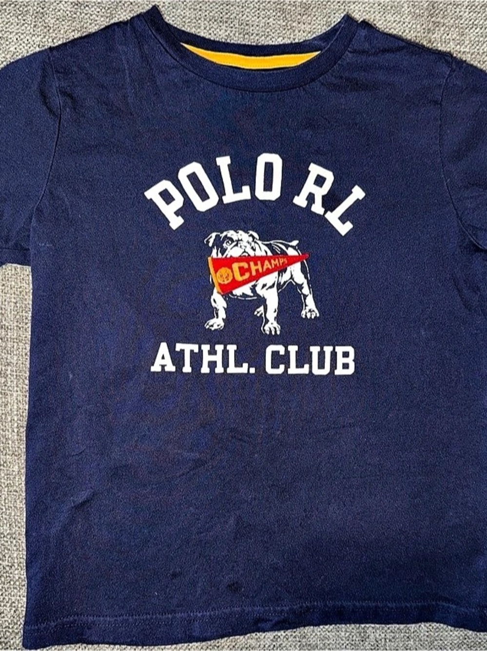Polo Ralph Lauren Polo RL Athl. Club Bulldog Graphic T-Shirt Boys 6